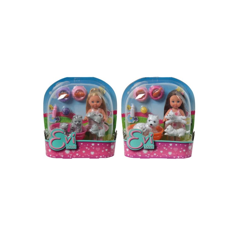 Muñeca Evi Love Evi Amigos Animales Pack 2