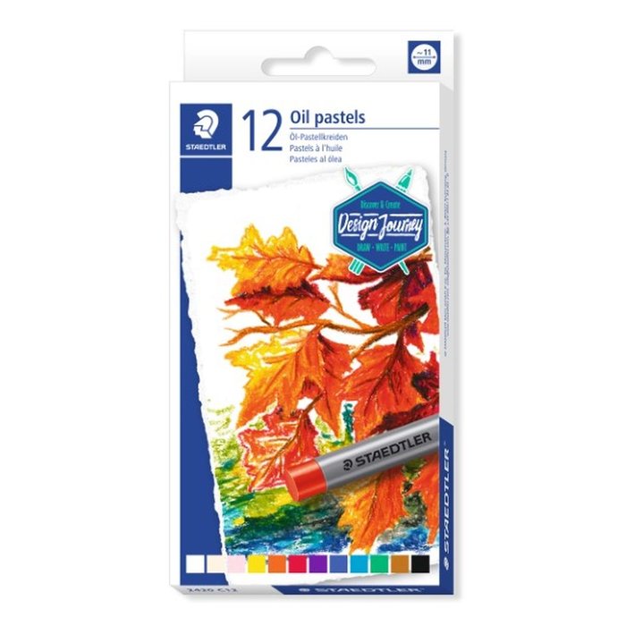 CERAS AL OLEO STAEDTLER TONOS PASTEL 2420 12 UDS | 1 UNIDADES | (STAEDTLER) Imagen principal del producto