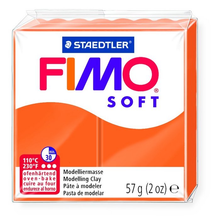 Pastilla 57 g Fimo Soft Naranja