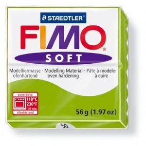 PASTILLA 57GRS FIMO SOFT VERDE MANZANA | 6 UNIDADES | (FIMO)