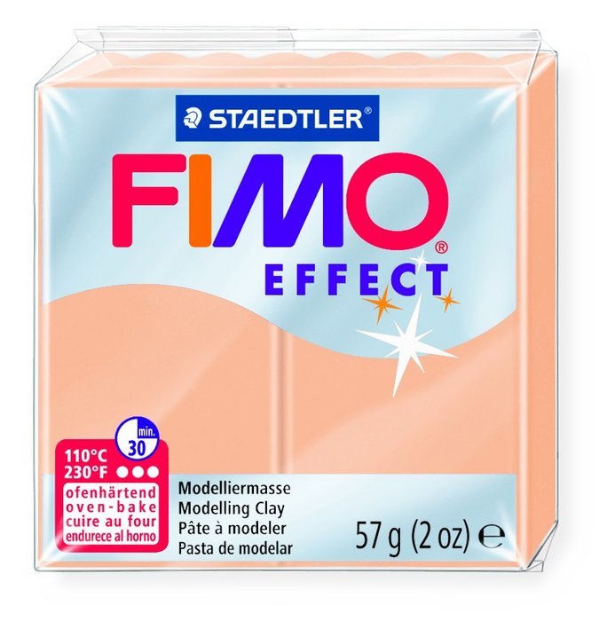 Pastilla 57 g Fimo Effect Melocotón Pastel Imagen principal del producto