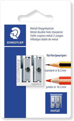 AFILALAPICES METALICO METALIZADO DOBLE AGUJERO | 20 UNIDADES | (STAEDTLER)