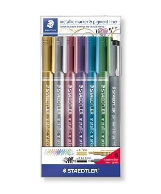 Marcadores Staedtler Metalizados 8323 6 Uds | Staedtler | Pack 1 Unidades Imagen principal del producto