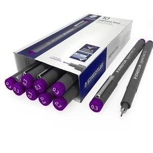 Rotuladores Pigment Liner 308 0.3 mm Violeta Marca Sin Marca