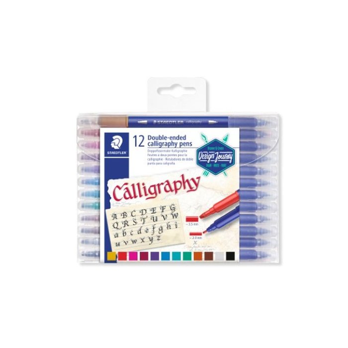 Rotulador Doble Punta Para Caligrafia 3005 12 Uds | Staedtler | Pack 1 Unidades Imagen principal del producto