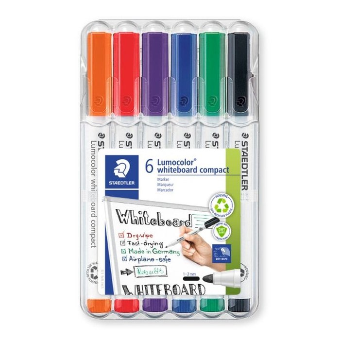 Rotulador Staedtler Lumocolor Whiteboard Marker 341 Estuch | Staedtler | Pack 1 Unidades Imagen principal del producto