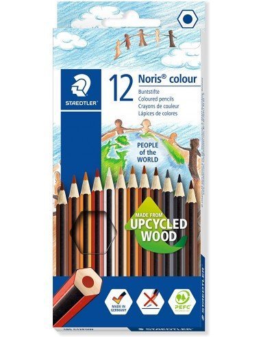 Lápiz Noris Colour 185 People of the World Marca Staedtler Imagen principal del producto