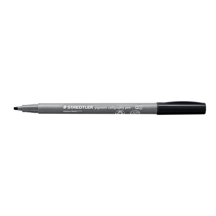 Rotulador Staedtler Pigment Caligrafia 375 Negro Intenso | Staedtler | Pack 10 Unidades