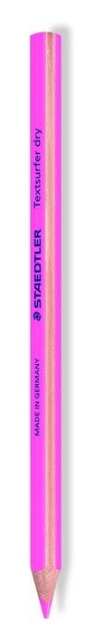 LAPIZ FLUORESCENTE TRIANGULAR ROSA | 12 UNIDADES | (STAEDTLER) Imagen principal del producto