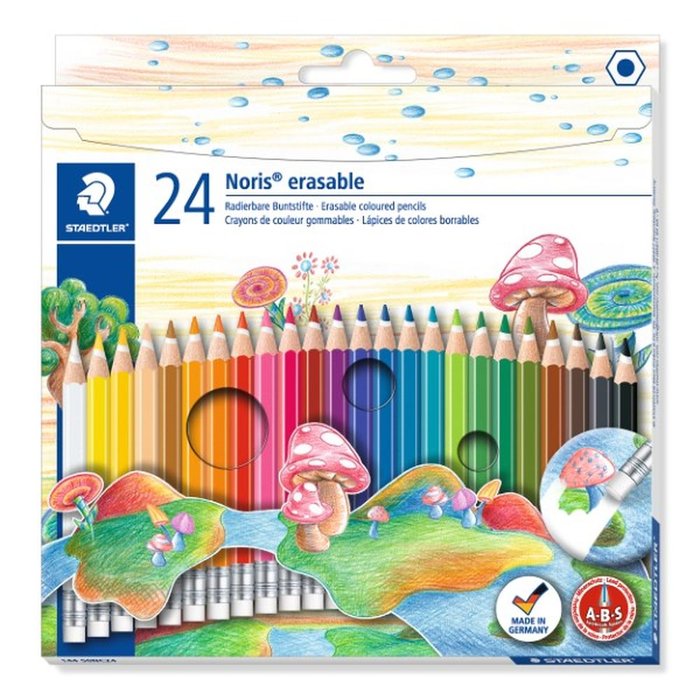 Lápiz Noris Borrable 144 Colores Surtidos Marca Staedtler