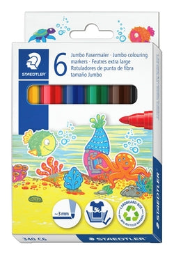 Rotuladores escolares Noris Jumbo 340 colores STAEDTLER Imagen principal del producto