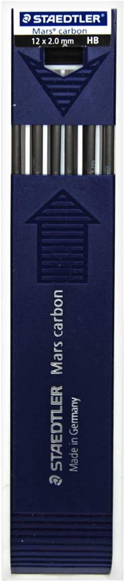 Minas HB 2mm Mars Carbon Staedtler para dibujo y escritura Imagen principal del producto