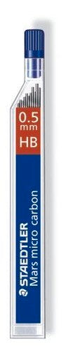 C/12 Tubos Minas 0,5mm Hb Mars Micro Carbon Staedtler Imagen principal del producto
