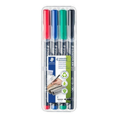 Rotulador Lumocolor 318Wp4 Fino B/4 Surtido | Staedtler | Pack 1 Unidades