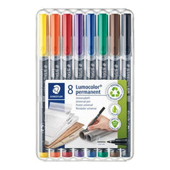 Rotulador Lumocolor 318Wp8 Fino B/8 Surtido | Staedtler | Pack 1 Unidades
