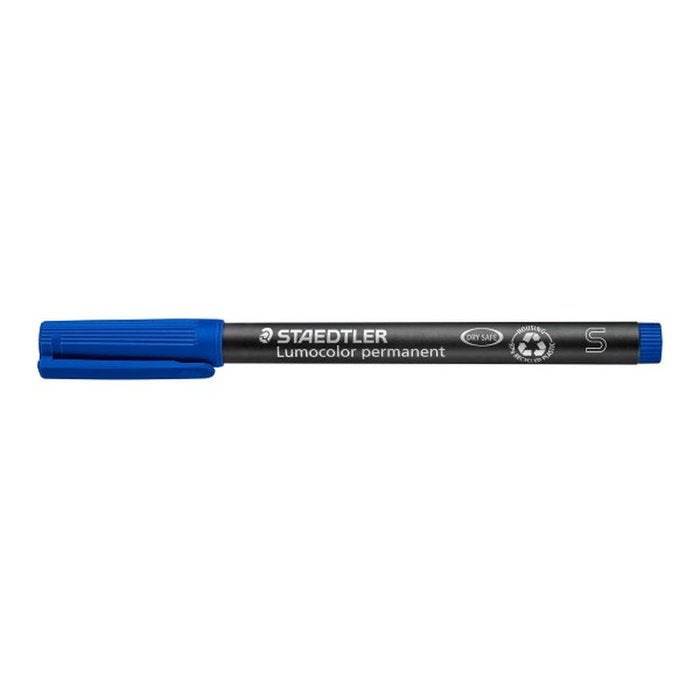 Rotulador Lumocolor 313 Superfino Azul | Staedtler | Pack 10 Unidades