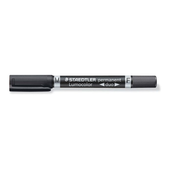 Rotulador Lumocolor 348 Doble Punta Negro | Staedtler | Pack 10 Unidades Imagen principal del producto