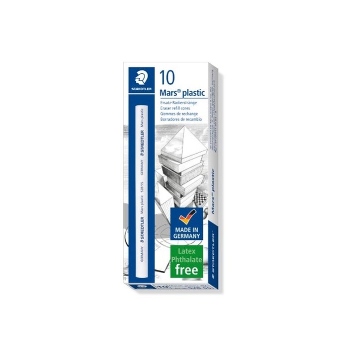 RECAMBIO PORTAGOMA 528 MARS PLASTIC | 10 UNIDADES | (STAEDTLER) Imagen principal del producto