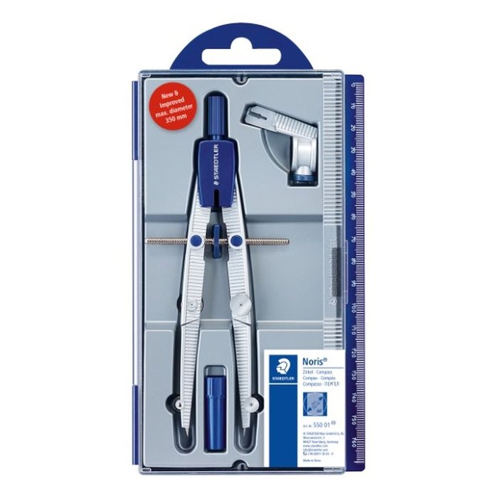 COMPAS ESCOLAR NORIS CLUB 550 01 | 1 UNIDADES | (STAEDTLER) Imagen principal del producto