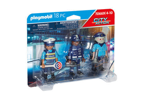 Set de Figuras Policía Playmobil