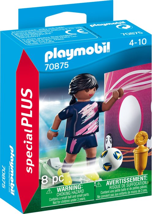 Futbolista con Muro de Gol Playmobil Juego Educativo para niños Imagen principal del producto