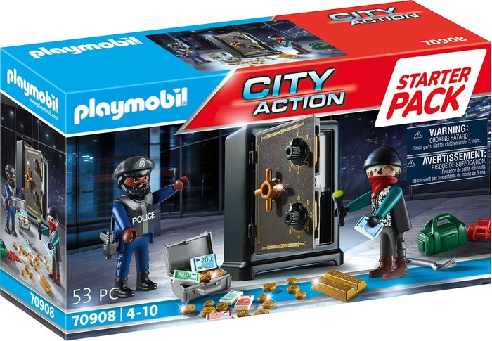 PLAYMOBIL STARTER PACK CAJA FUERTE | PLAYMOBIL, S,A, | 1 UNIDAD | 4008789709080
