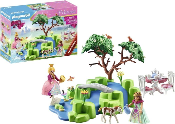 Picnic de princesas con potro Playmobil