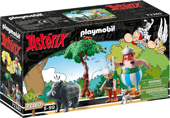 Playmobil Asterix La Caza del Jabalí Juguete