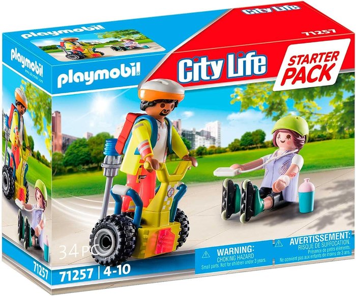 Rescate con Balance Racer Starter Pack Playmobil