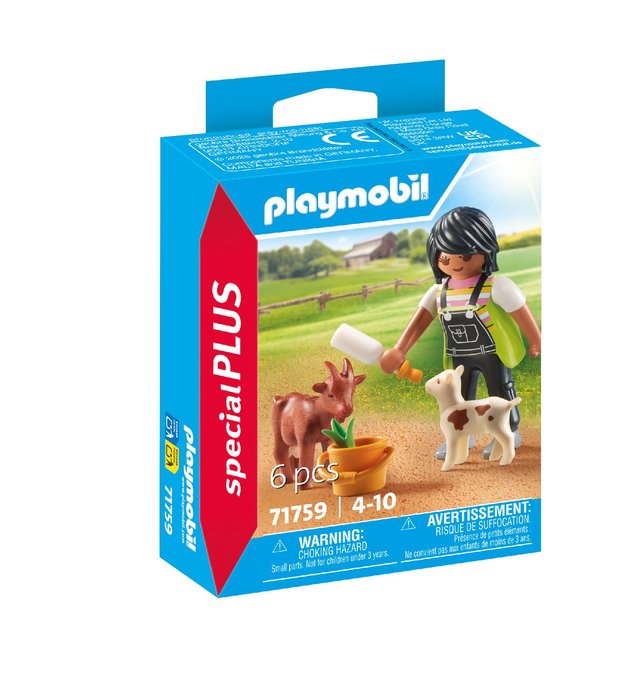 MUJER CON CABRAS | PLAYMOBIL, S,A, | 1 UNIDAD | 4008789717597