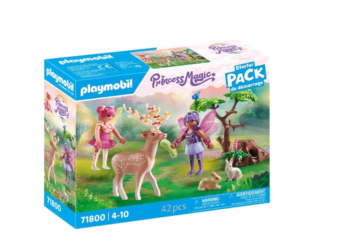 Starter Pack Hadas con Animales del Bosque PLAYMOBIL