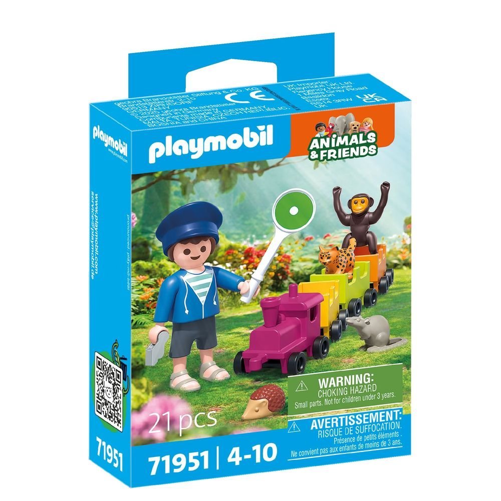 PLAYMOBIL PEQUEÑO VIAJE EN LOCOMOTORA | PLAYMOBIL, S,A, | 1 UNIDAD | 4008789719515