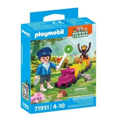PLAYMOBIL PEQUEÑO VIAJE EN LOCOMOTORA | PLAYMOBIL, S,A, | 1 UNIDAD | 4008789719515