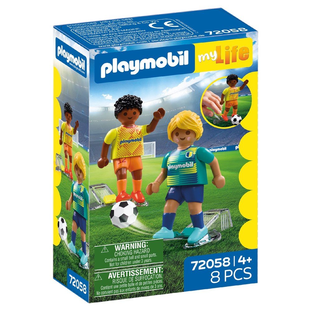 Playmobil Jugadores de Fútbol