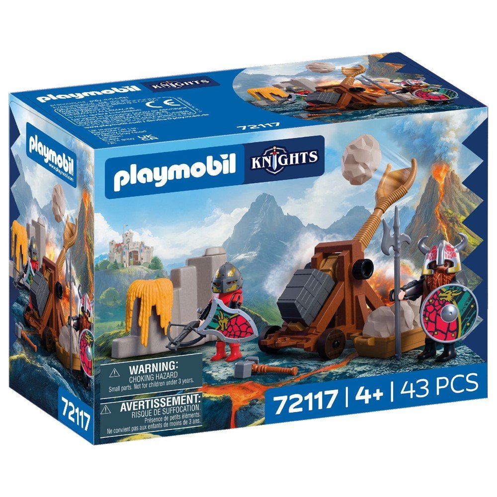 Playmobil Catapulta de Caballeros Dragón
