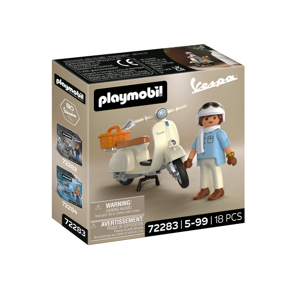 Playmobil Vespa 80º Aniversario Estilo Clásico