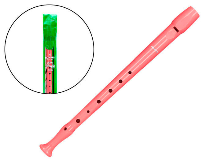 FLAUTA HOHNER 9508 CORAL FUNDA VERDE | 1 UNIDADES | (HOHNER)