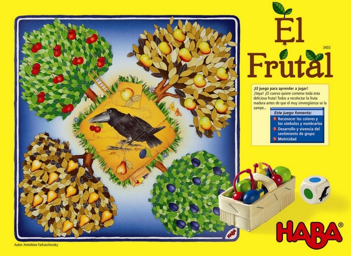 JUEGO HABA EL FRUTAL | HABA | 1 UNIDAD | 4010168034034 Imagen principal del producto