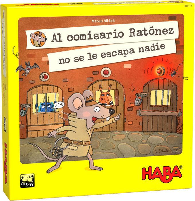 JUEGO HABA AL COMISARIO RATONEZ NO SE LE ESCAPA NADIE | HABA | 1 UNIDAD | 4010168256405 Imagen principal del producto