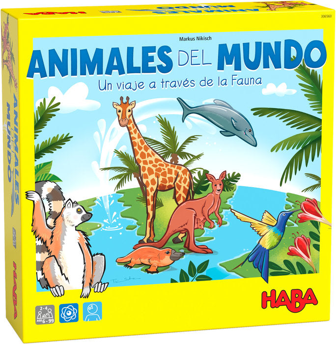 Animales del Mundo HABA Juego de Mesa