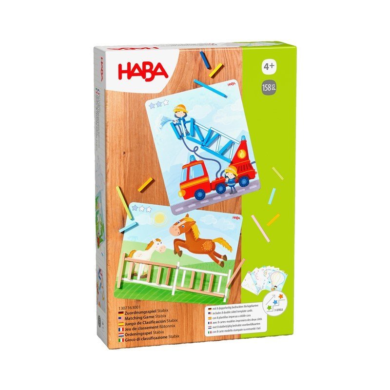 JUEGO DE CLASIFICACION STABIX | HABA | 1 UNIDAD | 4010168265810