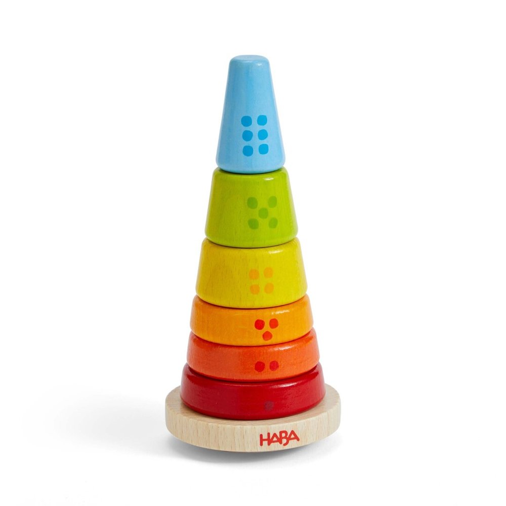 TORRE PARA APILAR MULTICOLOR | HABA | 1 UNIDAD | 4010168279190