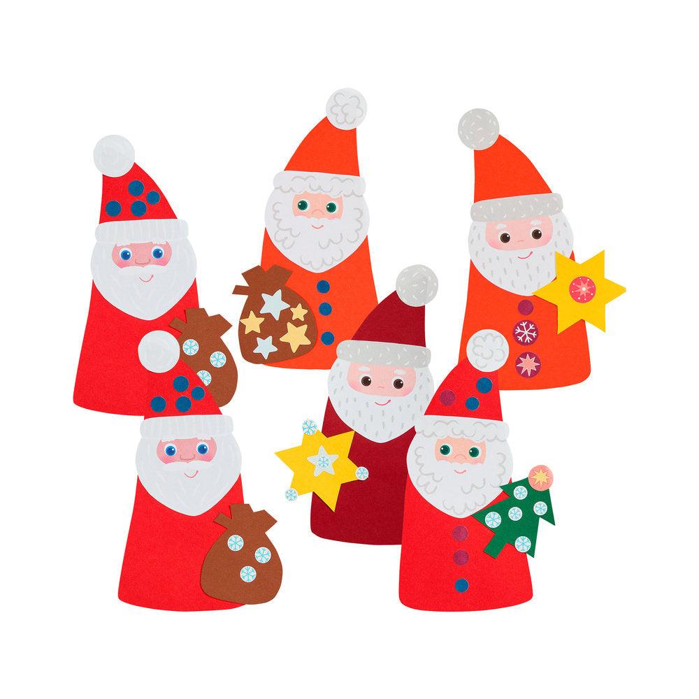 Set Creativo Aprender a Pegar Papa Noel HABA Imagen principal del producto