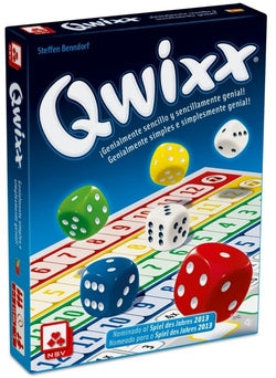 Juego de mesa Qwixx Fournier para toda la familia