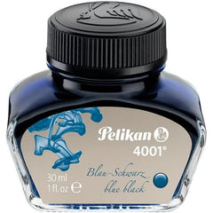 TINTERO PELIKAN 4001 30ML AZUL NEGRO | 1 UNIDADES | (PELIKAN, S,A,)