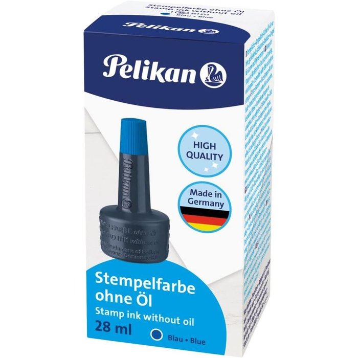 TINTA SELLAR PELIKAN 4K AZUL 28ML | 1 UNIDADES | (PELIKAN, S,A,)