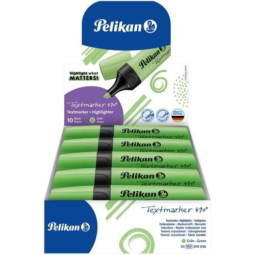 C/10 marcador fluorescente textmarker 490 verde