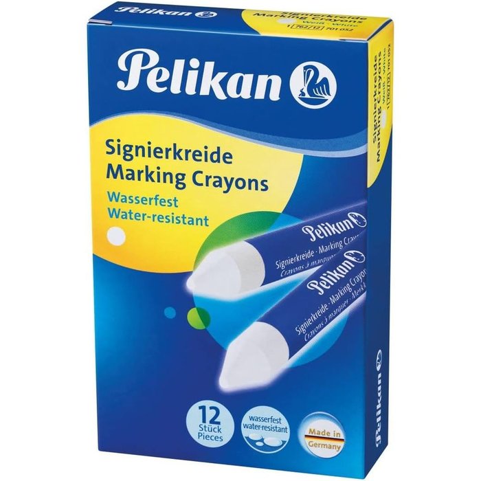 BARRA MARCAR DURA PELIKAN 762 BLANCO | 12 UNIDADES | (PELIKAN, S,A,)