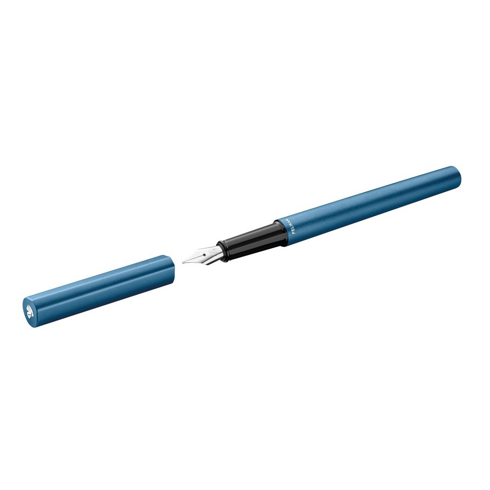 Pluma Pelikan Ineo Azul Caja Metal Imagen principal del producto