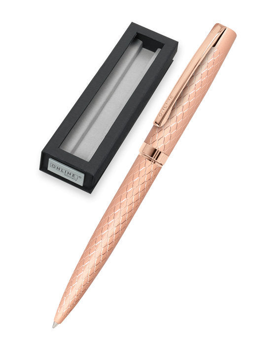 BOLIGRAFO ONLINE ELEGANZA DIAMOND ROSE | 1 UNIDADES | (ONLINE)